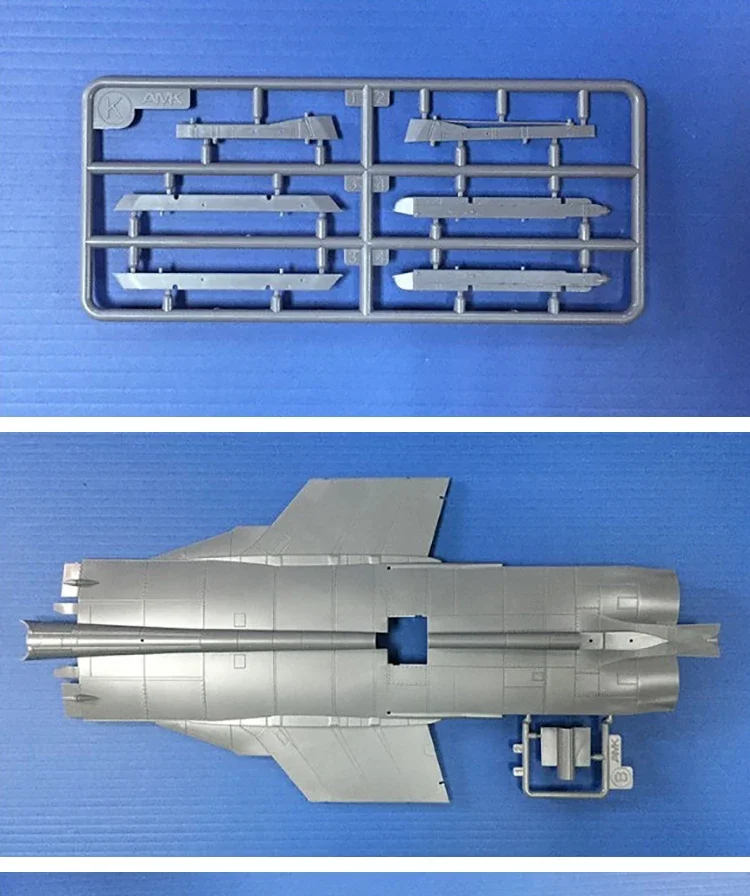 AMK Assembly Aircraft Model Kit 88003 1/48 MiG-31 Fighter MiG-31BM/BSM Foxhound