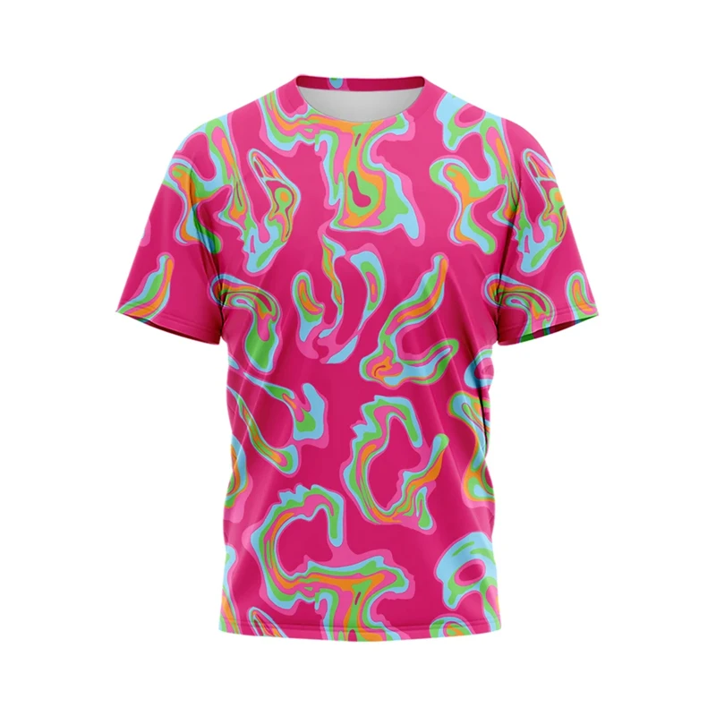 

Personalized Abstract Pattern Series 3D Printed T Shirt For Men Funny Graffiti Art Graphic T Shirts Casual Streetwear Tee Tops