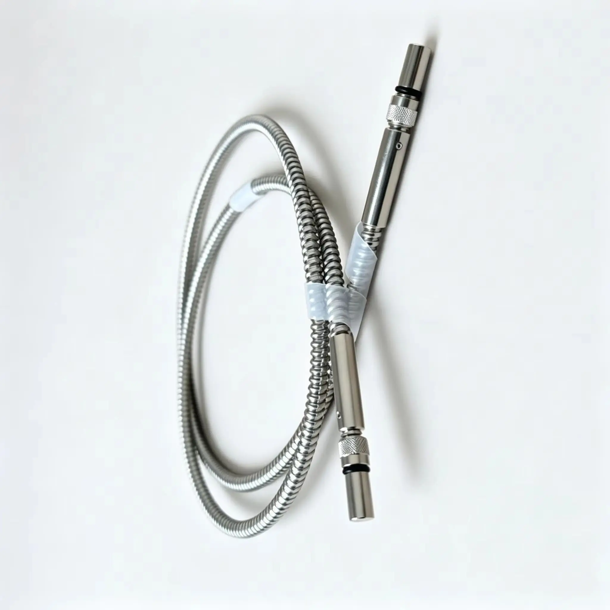 SMA905 Quartz optical fiber jumper 1000um 0.22NA 200-1100nm FC SC energy spectrum medical detection test coupling customized
