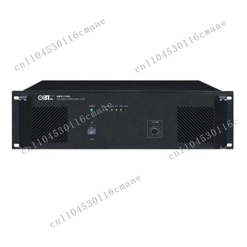 OBT-7100 Aluminum Public Address Amplifier 1000W Power Amplifier OBT PA Power Amplifier