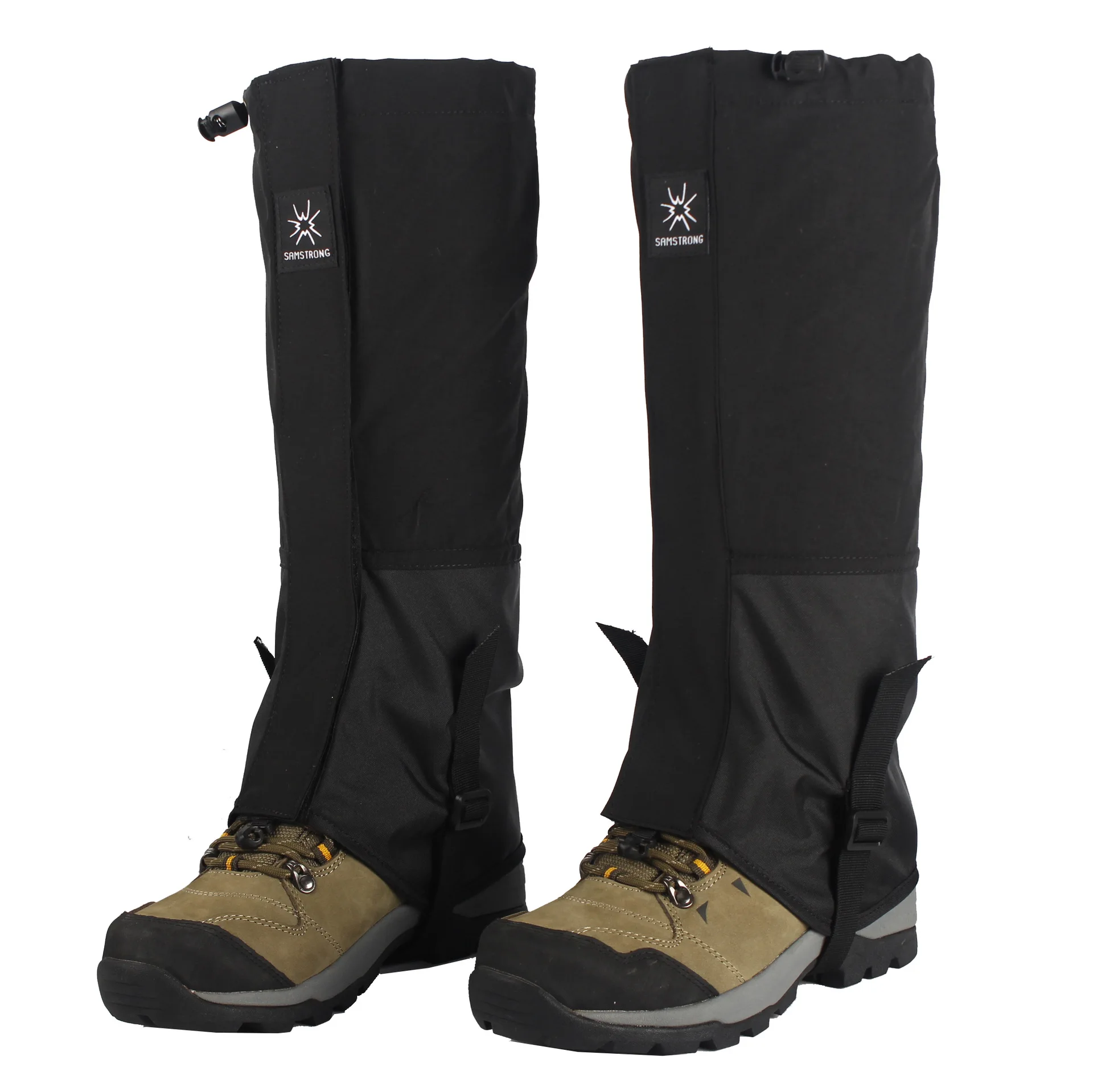 2PCS Waterproof Leg Gaiters, Waterproof Boot Gaiters For Hiking, Hunting And Walking Camping Climbing Skiing