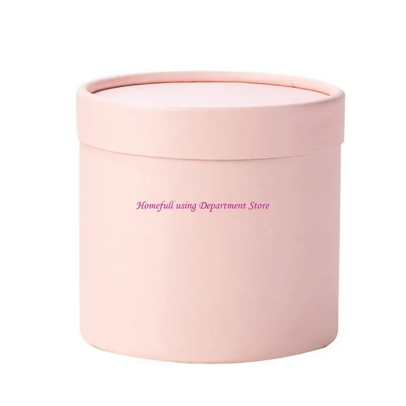 

Flower Box Round Cardboard Gift Boxes Wedding Party Rose Flower Packaging Decorations Valentine Day Gifts Supplies