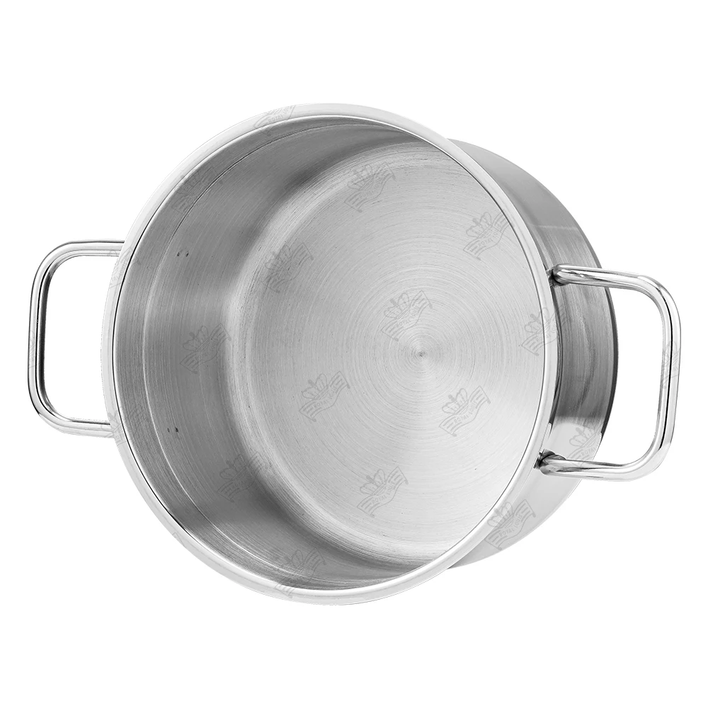 New 9 Pieces Turkey Style All Stainless Steel Cookware Set Soup&Stock Pot with Frying Pan Household Kitchen Items