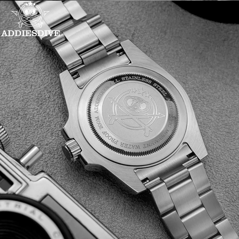 ADDIESDIVE Watch Diving New Men's Automaic Wristwatch NH35 Mechanical 41mm Sapphire Glass Luminous Waterproof 200m AD2078