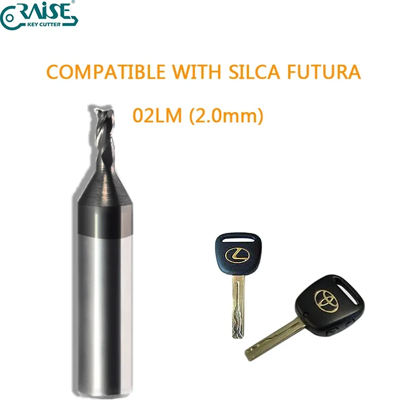 

Silca Futura Cutter 02L 2.0mm Replacement Milling Cutter for Toyota Lexus Keys Locksmith Tools