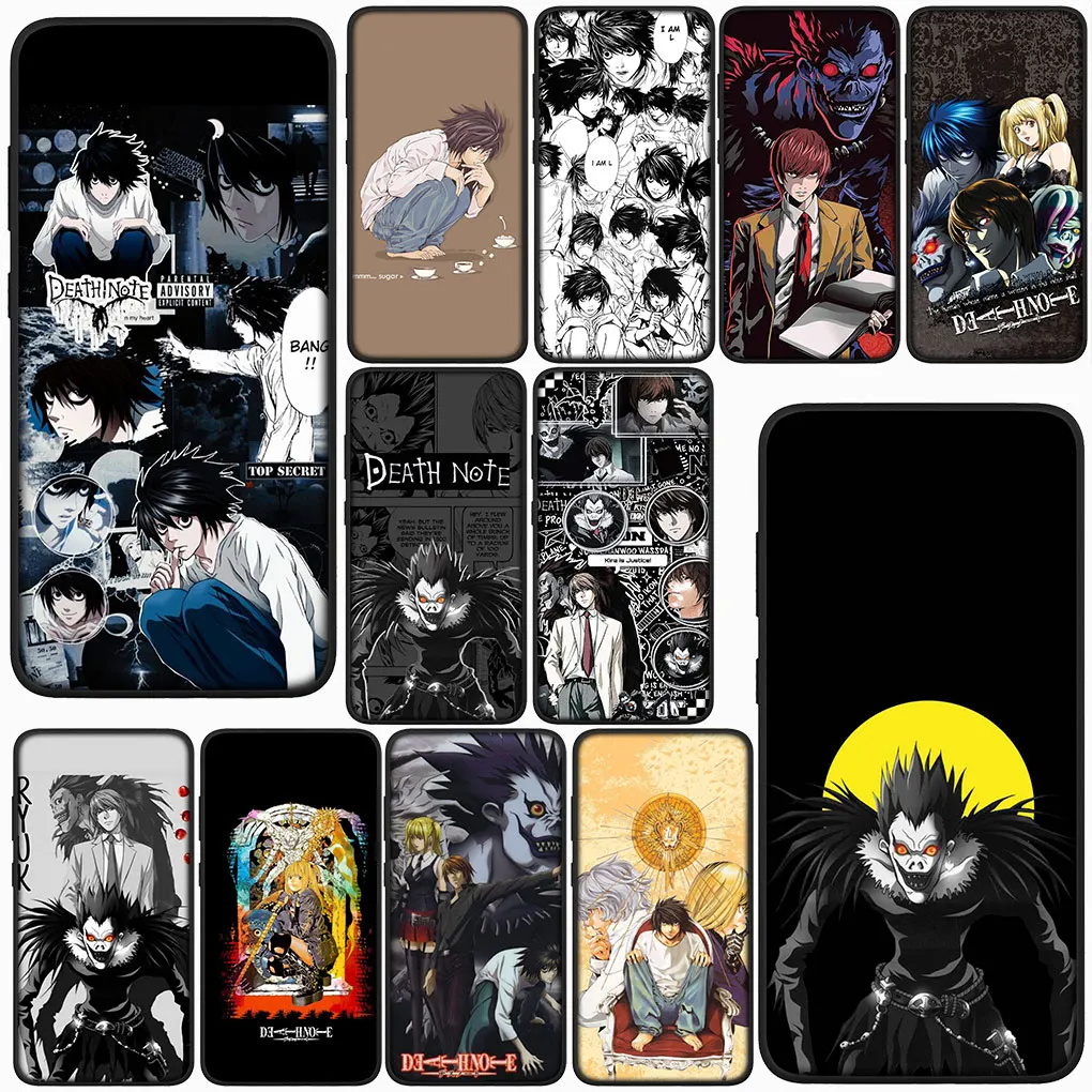 Чехол для Motorola Moto G52 G10 G20 G30 G32 E13 E20 E32 E40 E30 E7 G7 G8 G9 Plus G24 Power Hot Case L Mello Death Note Lawliet