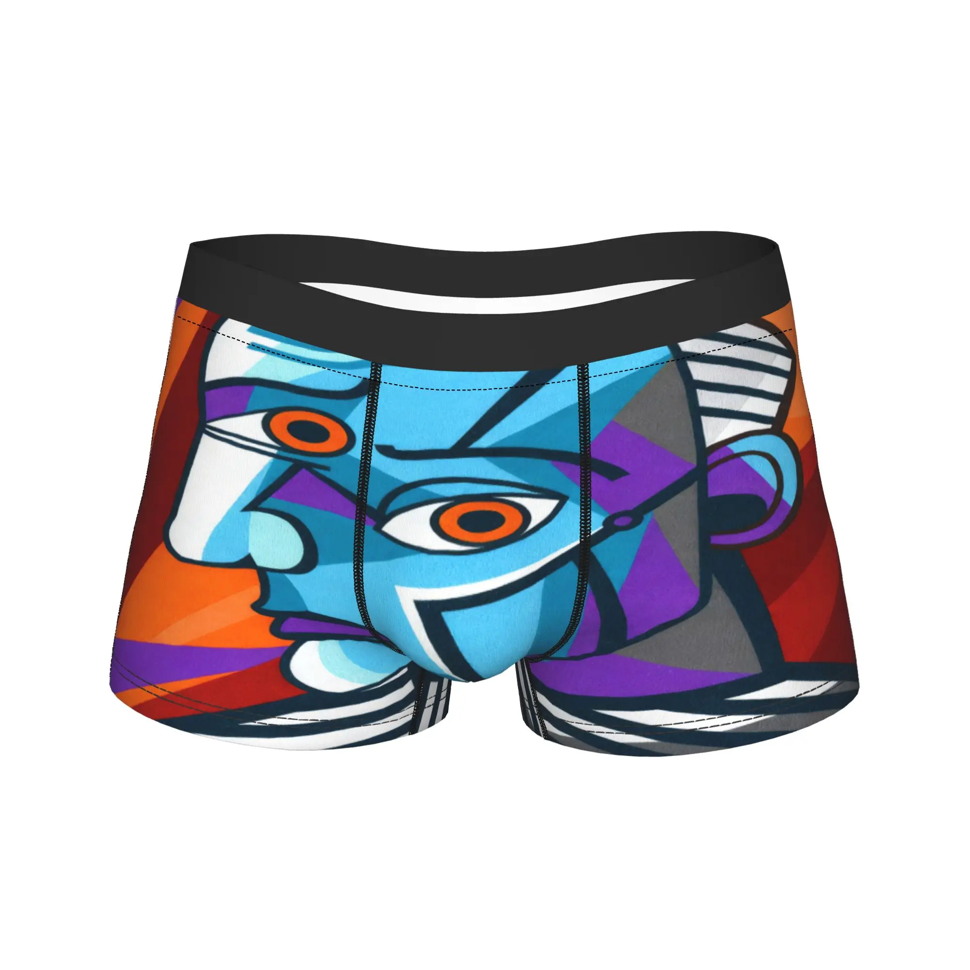 

Pablo Picasso Artwork Underwear Print Boxer Shorts High Quality Men Underpants Funny Boxer Brief Birthday Present