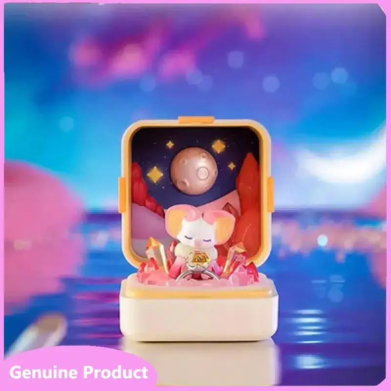

100% Original Romantic Ring Series Blind Box Toys Kawaii Surprise Guess Bag Cute Doll Anime Figure Home Model for Girls Gift