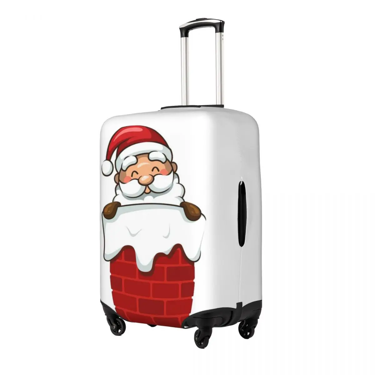 Christmas Print Luggage Protective Dust Covers Elastic Waterproof 18-32inch Suitcase Cover Travel Accessories