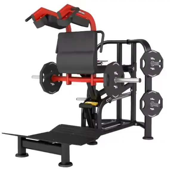 V-type Squat Machine Gym Strength Equipment Standing Squat Leg Training Commercial Multifunctional Equipment