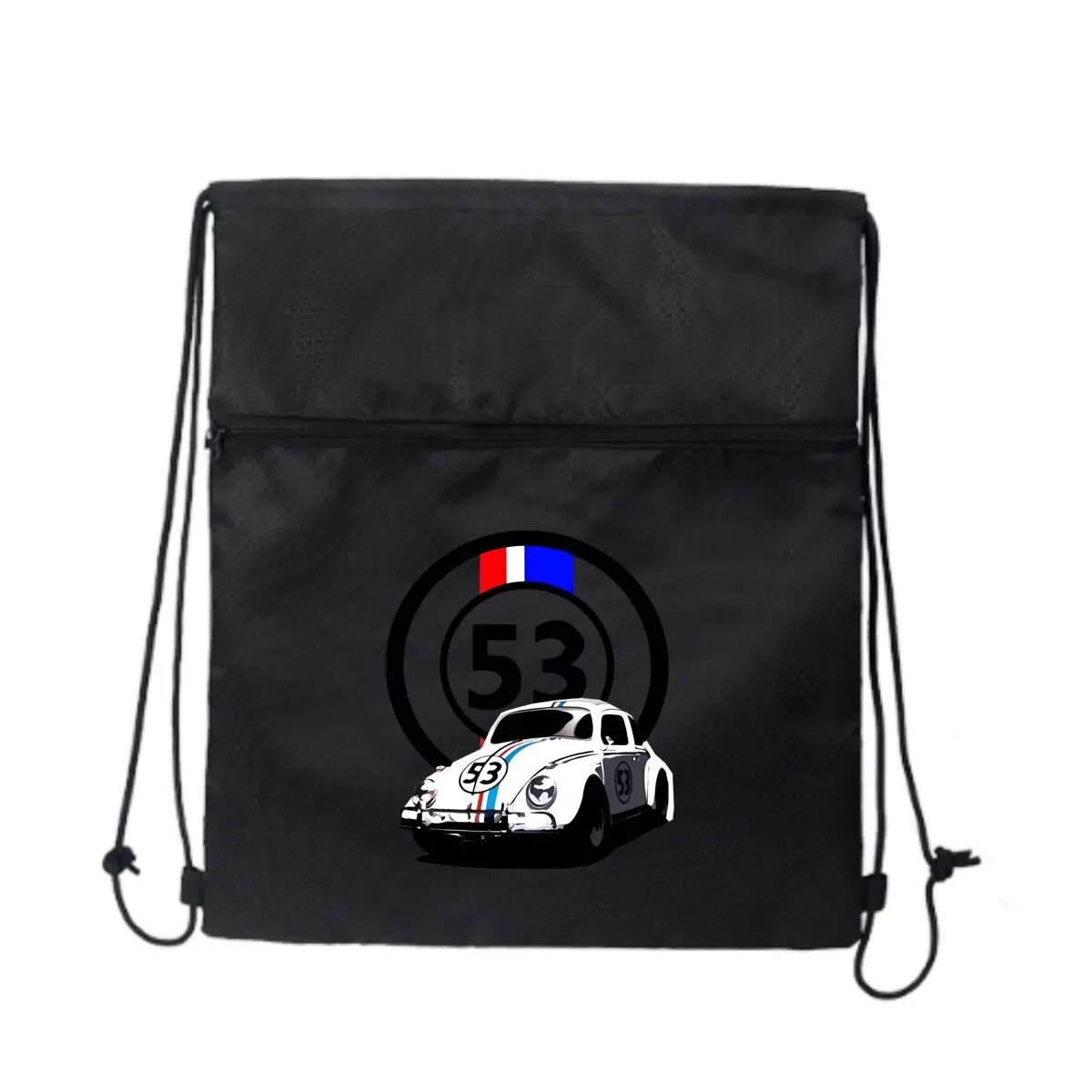 

Стильная спортивная сумка на молнии на шнурке Racing Number’s Speed Call: спортивный дизайн для любителей фитнеса