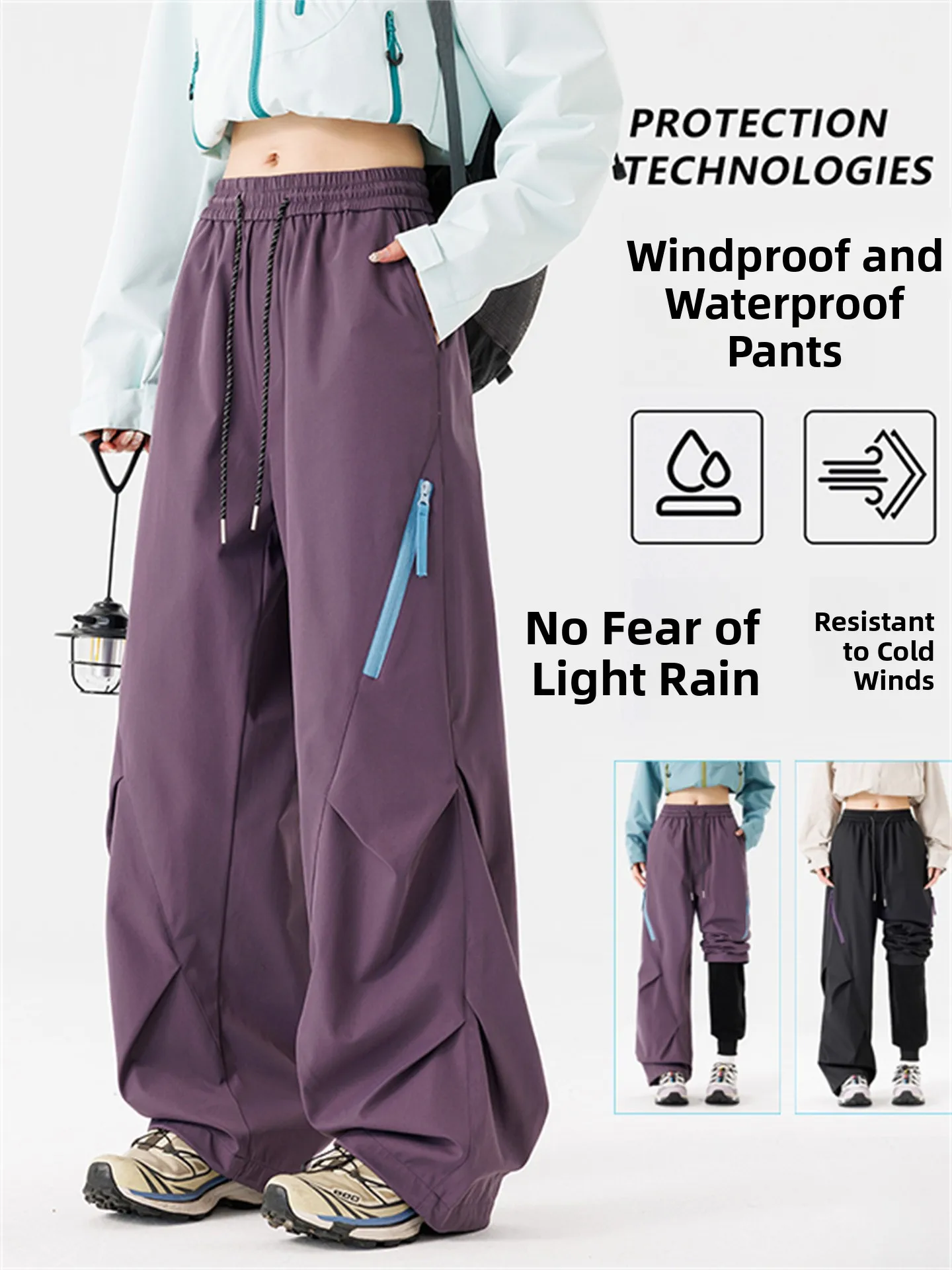 

Американские свободные прямые брюки для активного отдыха, ветрозащитные, водонепроницаемые, универсальные, в стиле парашютиста, рабочие брюки для мужчин