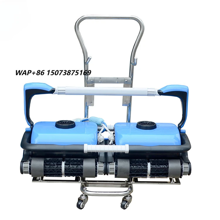 Water Crown Factory OEM New Arrival Automatic Cordless Robotic Pool Cleaner for Commercial Outdoor Swimming Pool
