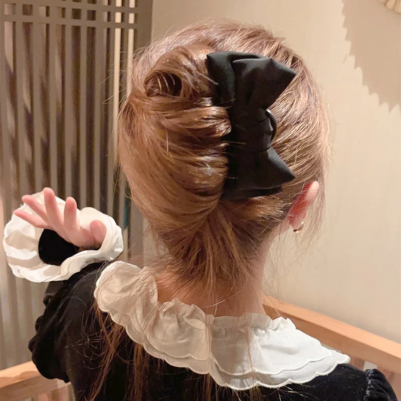 Новый бант в китайском стиле U-образная заколка для волос, ежедневная заколка для волос Cheongsam Hanfu, изысканный артефакт для волос в стиле интернет-знаменитостей