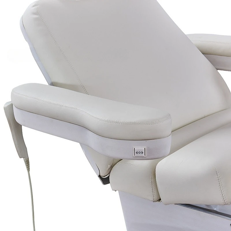 

Трансграничная высококачественная электрическая косметическая кровать, микропластиковая кровать для инъекций корпуса салона красоты, складная подъемная кровать, стоматологический экзамен