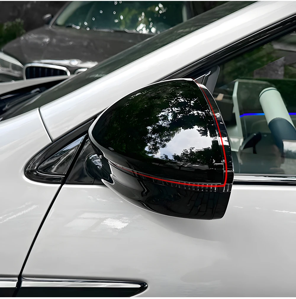 Für Xpeng G6 2023 2024 2025 ABS Carbon Auto-Rückspiegel Seitliche Zierleiste Schutzabdeckung Aufkleber Dekoration Zubehör – Detail 9