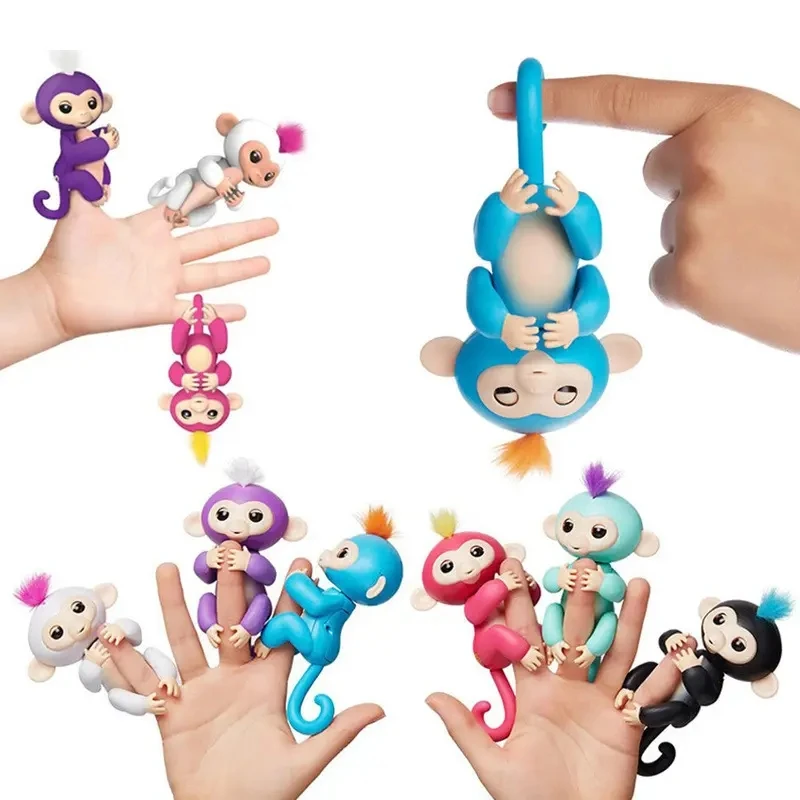 Finger Pet Baby Money Interactive Fingerlings Talking Toy Smart Animal Electric Action Model Kids Fidget Gift for Stress Relief