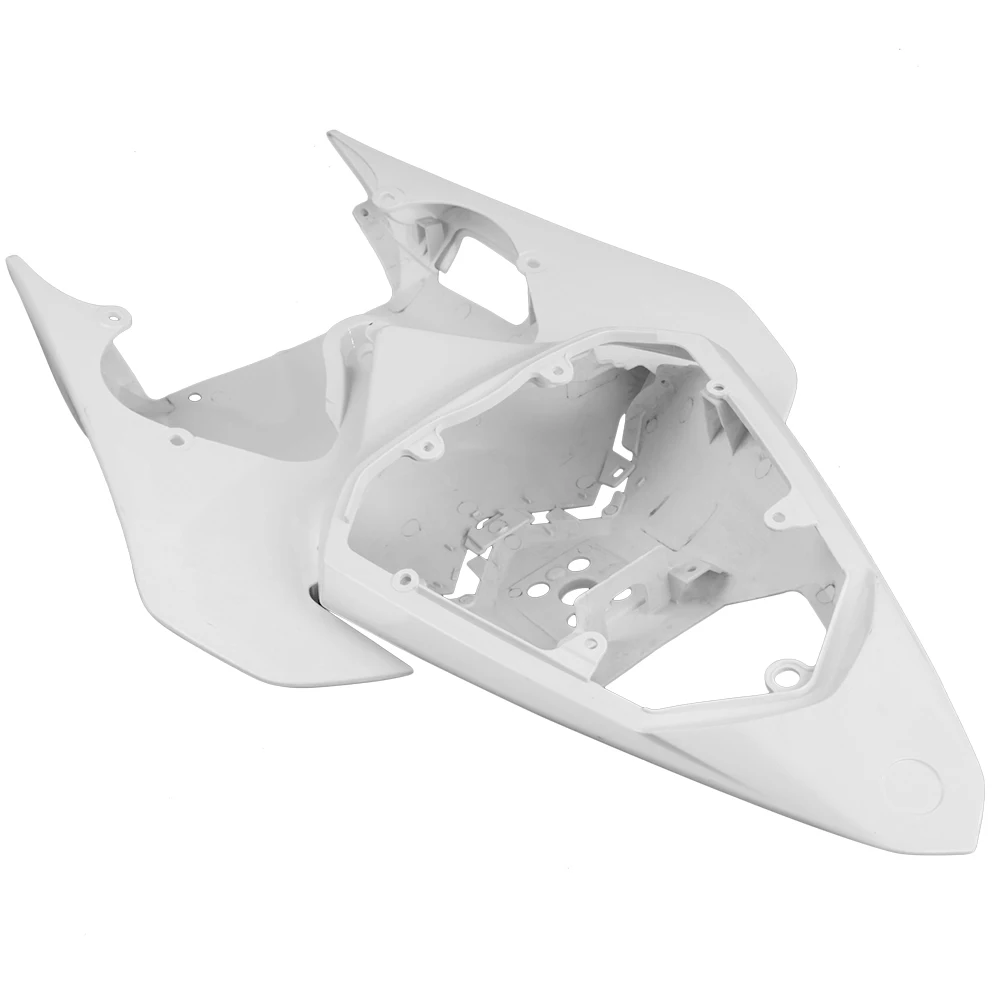 Motorcycle Tail Rear Fairing Part Bodykit Injection Mold ABS Plastic For YAMAHA YZF R6 2008 2009 Unpainted White