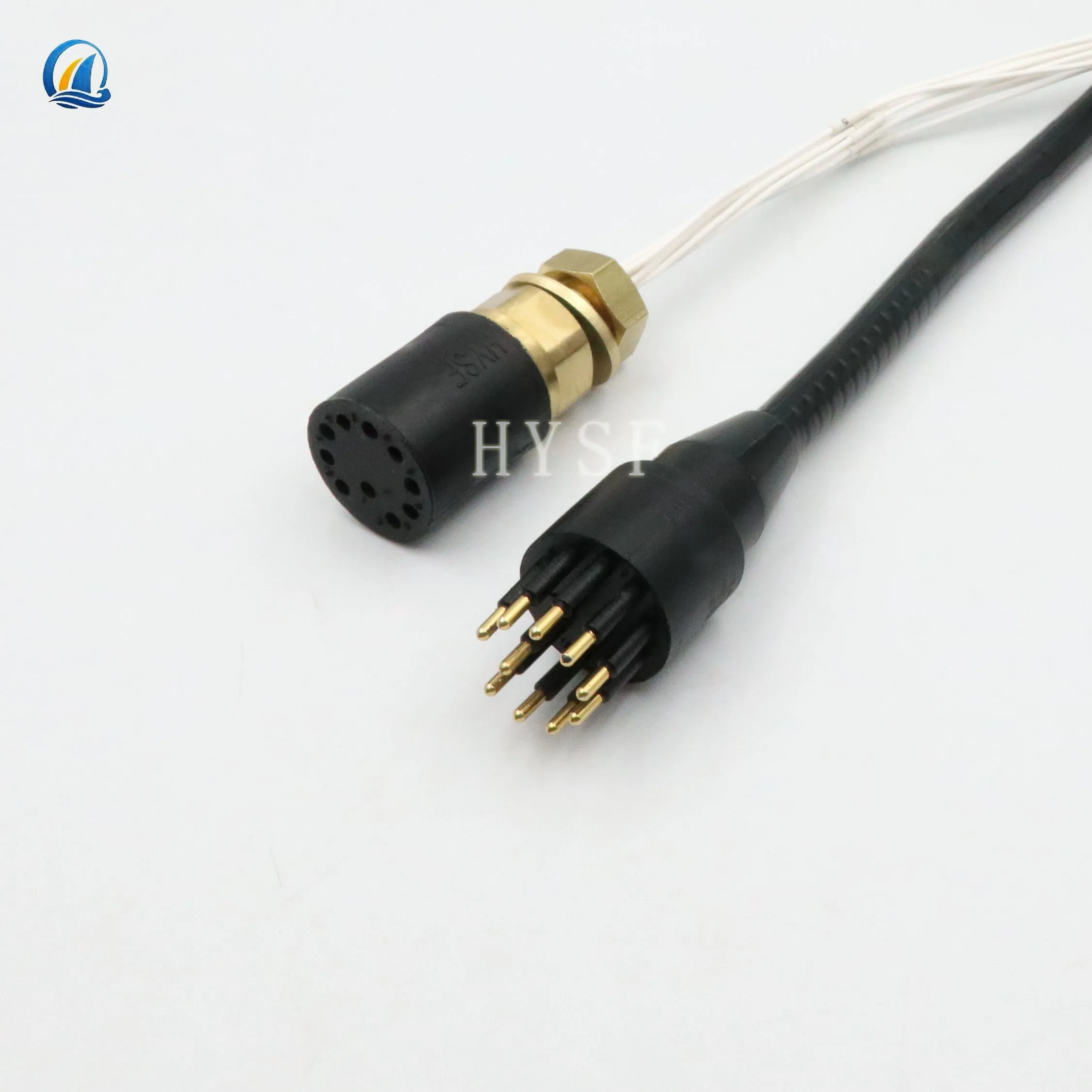 Subconn micro circular 16pin female bulkhead male cable MCBH16F MCIL16M subsea bulkhead electrical underwater rov ip69 connector