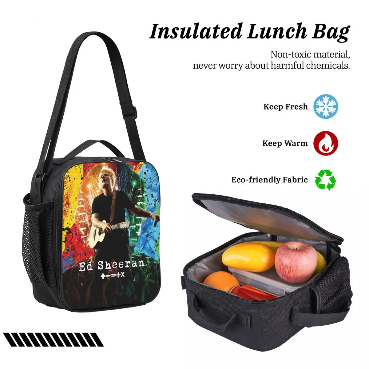 3 قطعة Ed Sheeran حلقة جولة 2026 مجموعة حقائب الظهر للأطفال صناديق قلم رصاص مجموعات حقائب الكتب مع صندوق الغداء لطلاب المدارس حقيبة الظهر #4