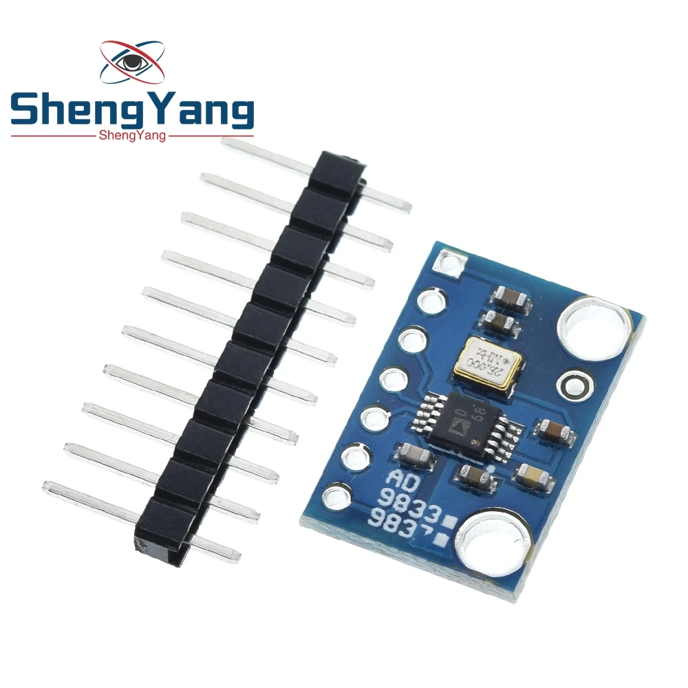 TZT AD9833 Programmable Microprocessors Serial Interface Module Sine Square Wave DDS Signal Generator Module for Arduino