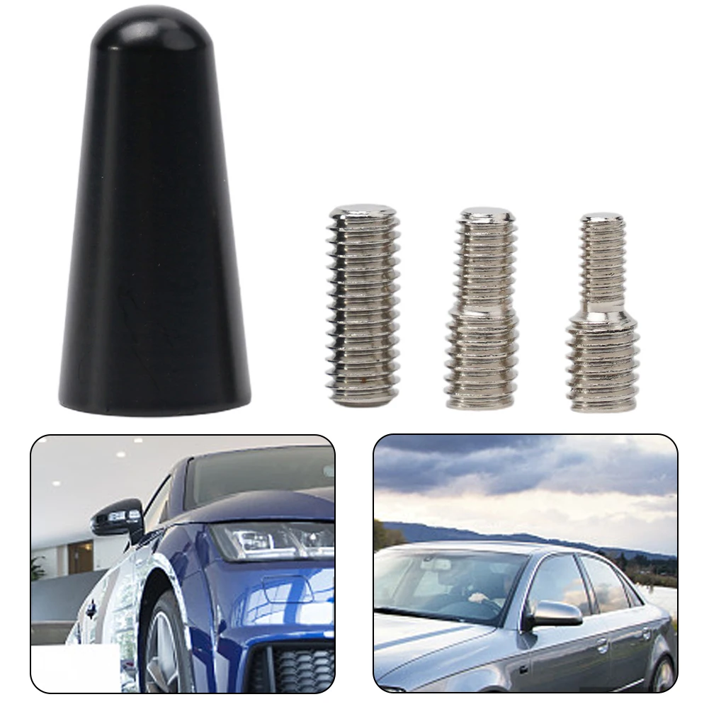 1 Set 3 Cm Antenna  Roof Antenna Short Pole Car  Antenna Short Pole Adapter  Foot For DAB Digital TV Car  Navigation