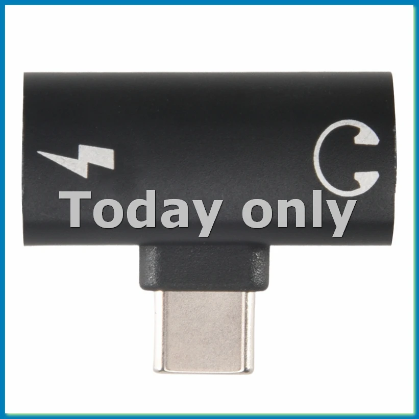 USB Type C to 3.5mm Jack AUX Audio Headphone Adapter Audio Converter Digital Decoder Fast Charger PD30W-A10G