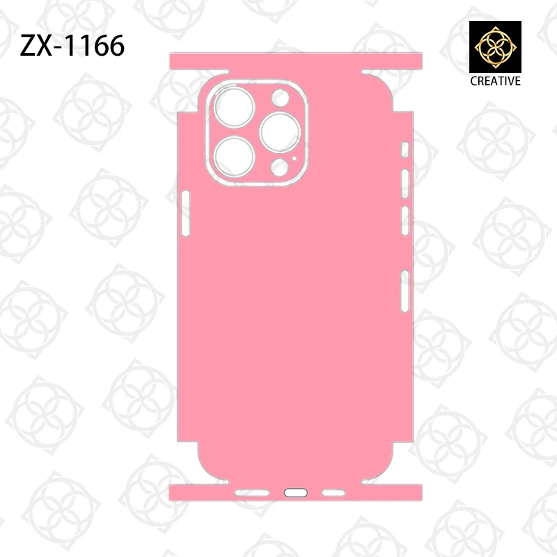 Full Coverage Pain Color Phone Stickers Film For iPhone16 15 13 14 Pro Max 3M Back Skins Sticker For iPhone13 Mini Cover Film