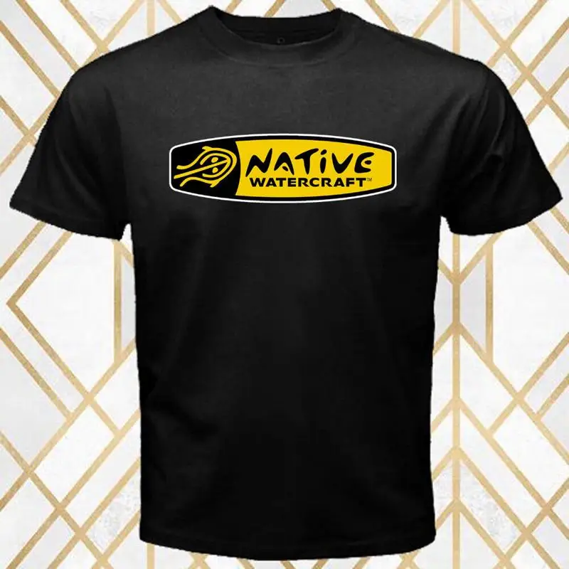 Native Watercraft Kayak Men's Black T Shirt Size S 5XL