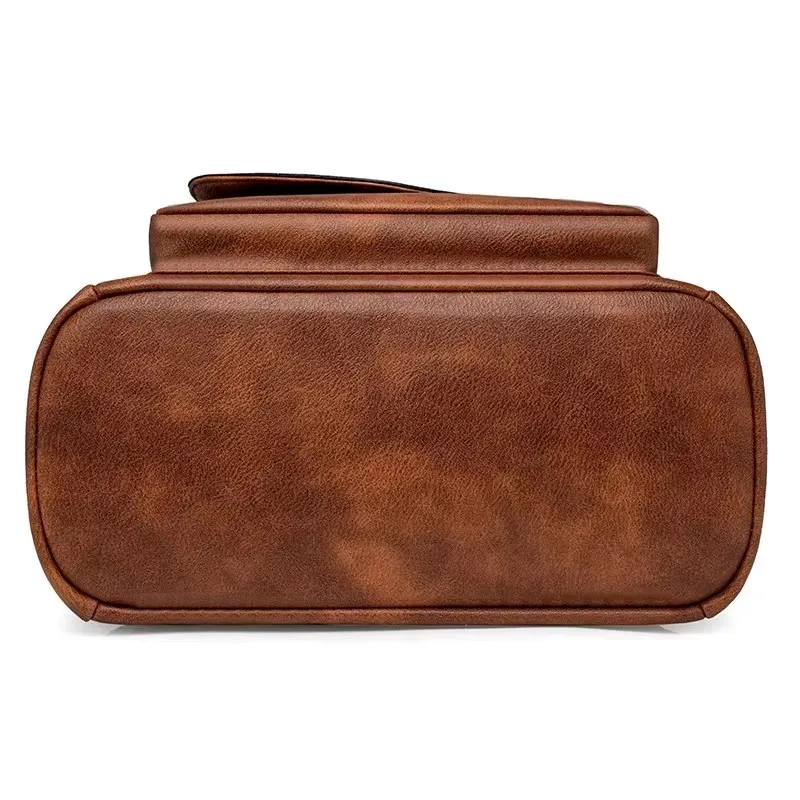 Mochila antirrobo a la moda para mujer, bolso de hombro femenino de viaje informal, mochila de cuero suave de alta calidad, bolso escolar de gran capacidad