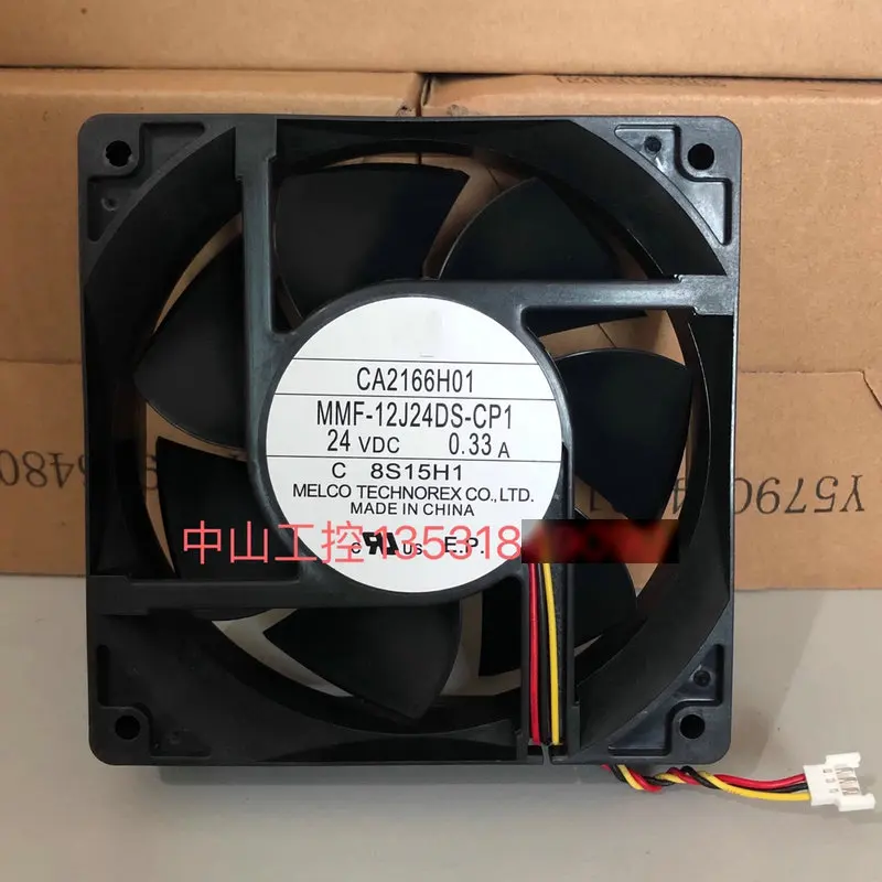 New Cooling Fan for Inverter CA2166H01 MMF-12J24DS-CP1 0.33A DC24V 120*120*38MM
