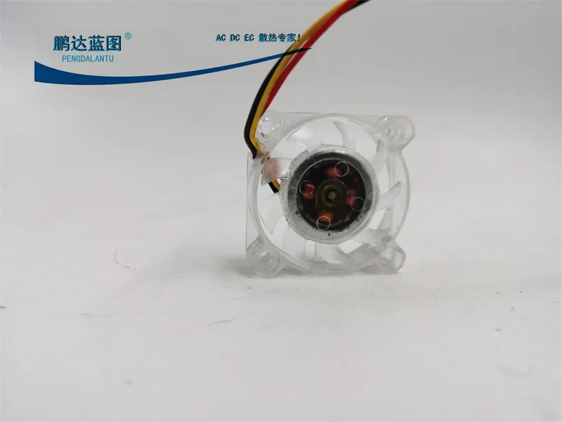 40*40*10MM 4010 Transparent Fan 12V Mute Max Airflow Rate Bridge Chips Chassis Cooling Fan 4cm/cm