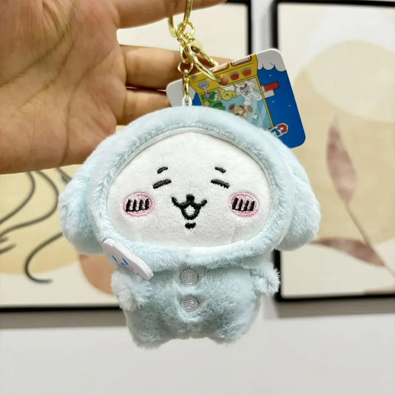 New  Sa2nr1io plush doll plush toy keychain gift set spot goods gift chii hachiwera nagano Cuddly toy