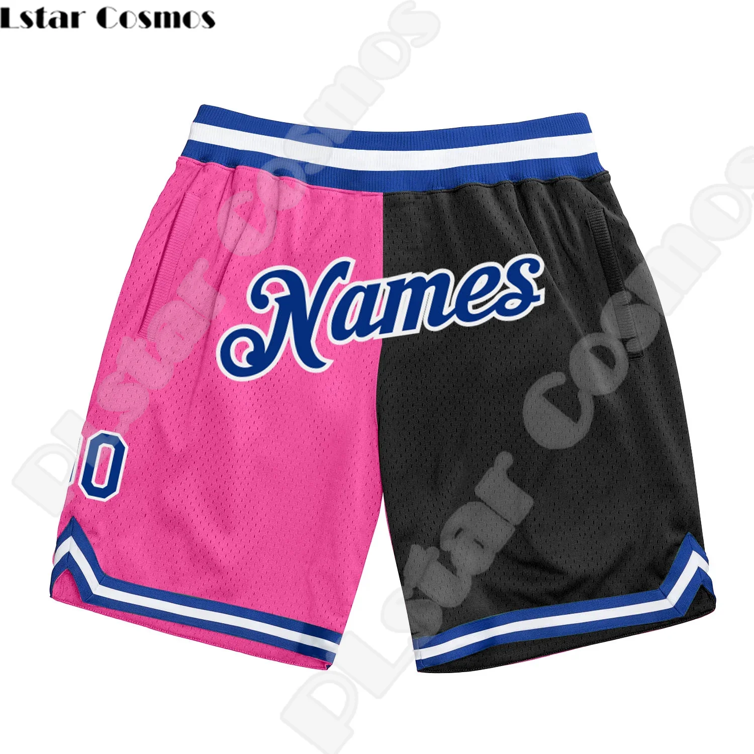 Custom Name DIY Logo Pattern Team Number Basketball Shorts Pants Retro Breathable Mesh 3DPrint Summer Harajuku Drop Shipping A14