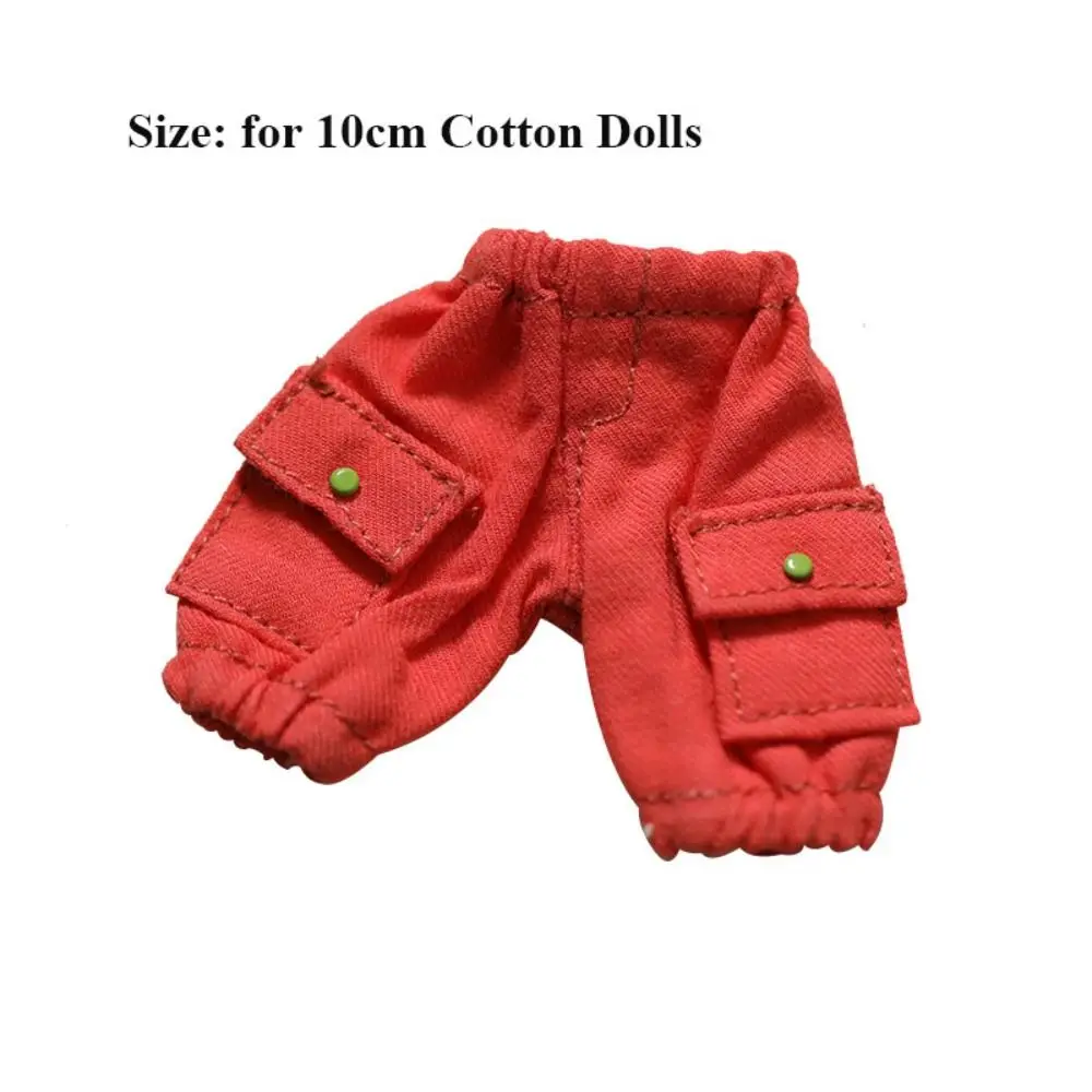 New 2025 High Quality Fashion Cotton Doll Shorts Multistyles Pocket Pants Pants Trousers Clothes for 10cm Cotton Doll