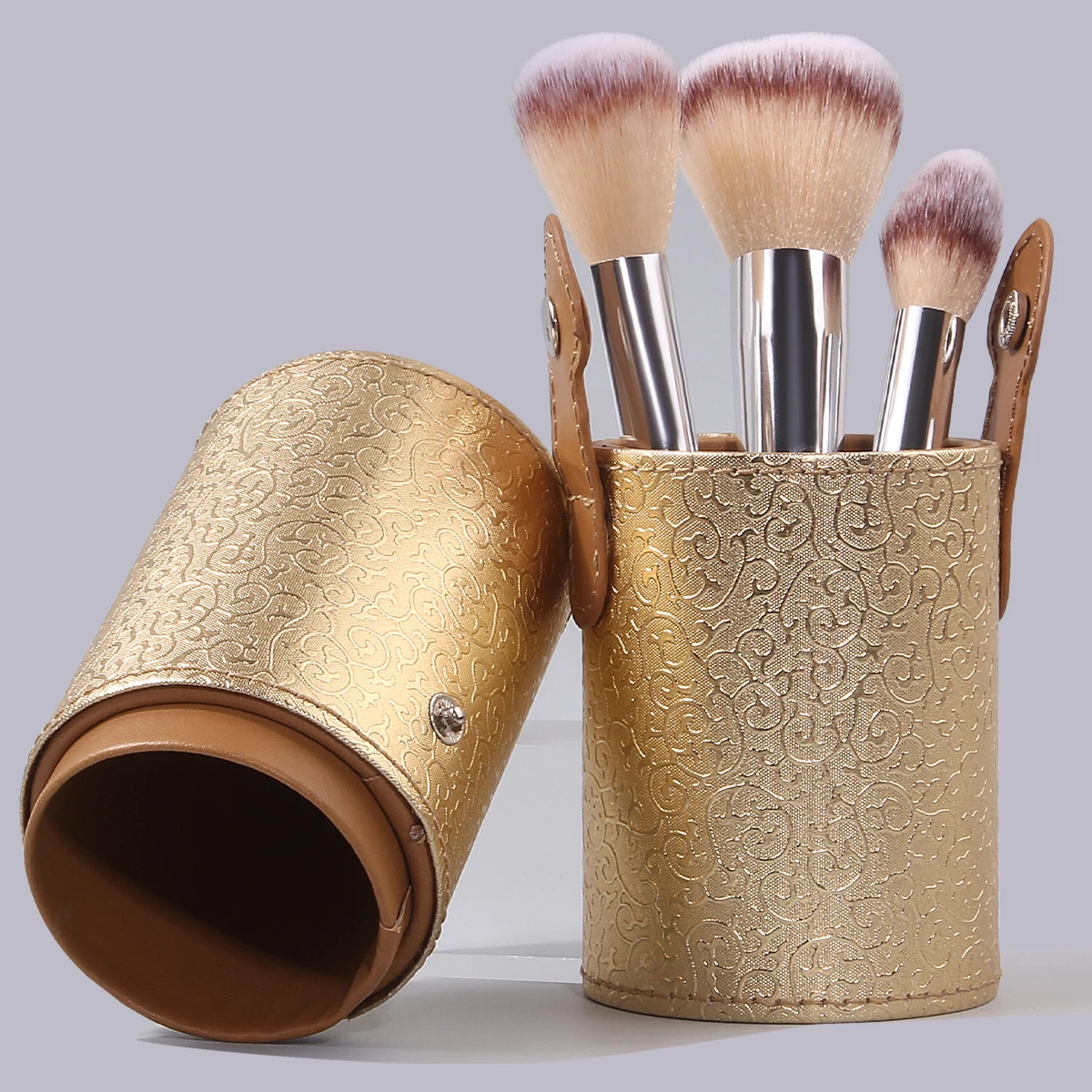 1 scatola portaoggetti per pennelli per trucco di grande capacità, scatola per finitura di strumenti di bellezza, scatola portaoggetti per rossetto