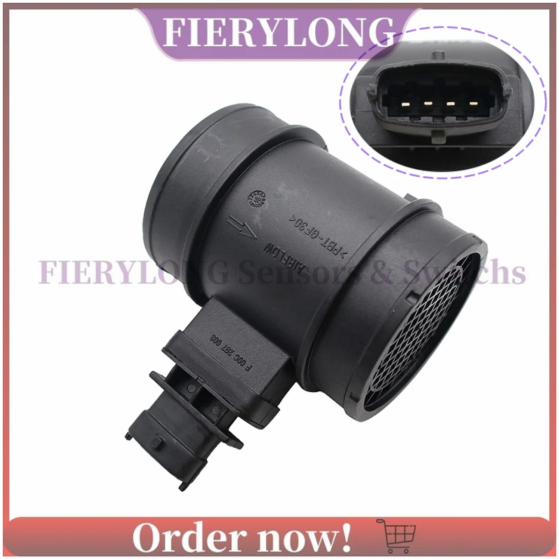 

0281002618 MAF Mass Air Flow Sensor Meter For Saab 9-3 Suzuki SX4 Lancia Alfa Romeo Dodge Chevrolet Fiat Opel Vauxhall