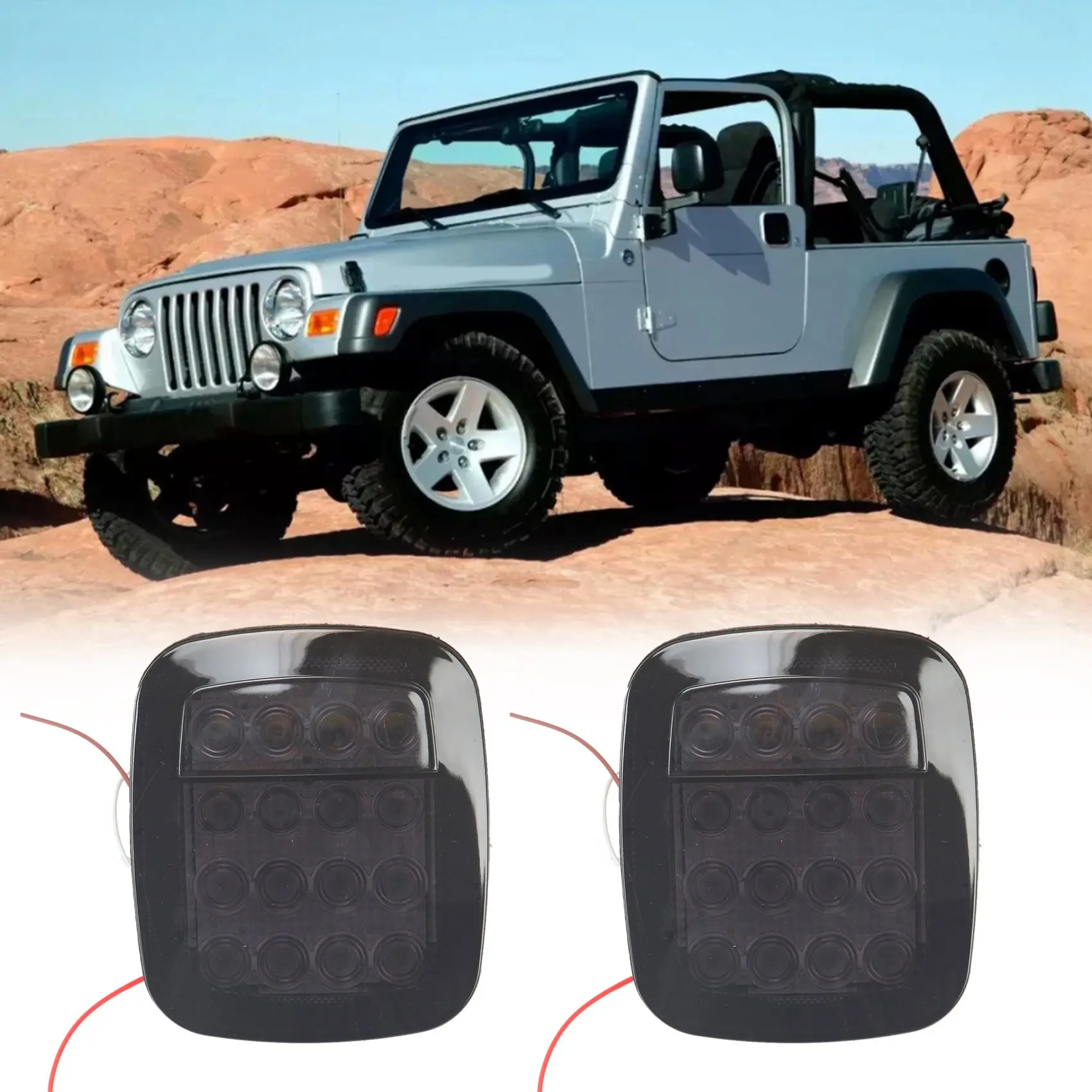 

Автомобильная фонарь заднего хода для Jeep Wrangler TJ CJ YJ 1976-2006