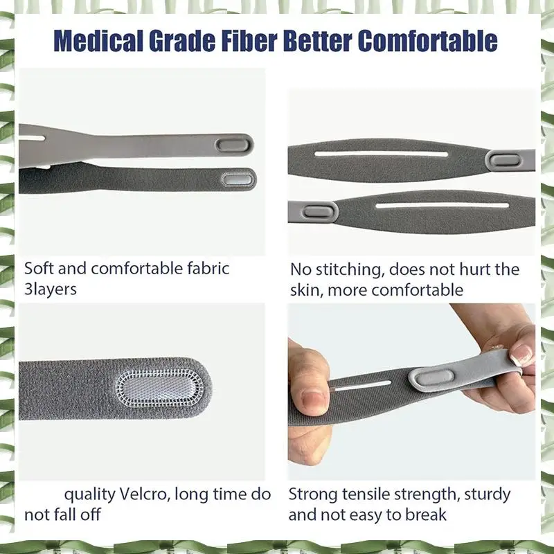 Professional Tool 2 Pack Replacement Headgear Strap For N30i/P30i CPAP Nasal Mask Replace Part, Adjustable Strap