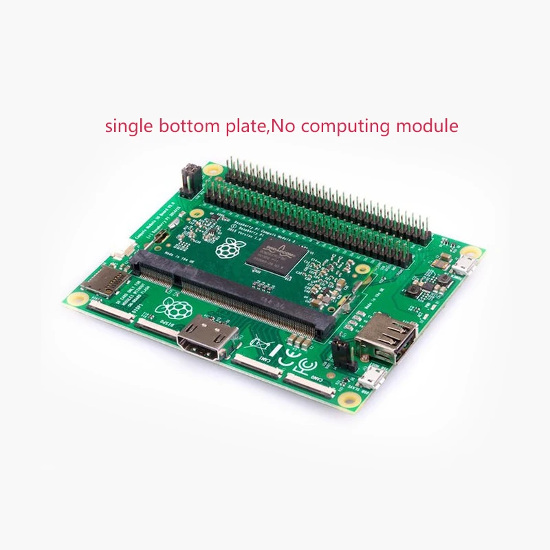 Adaptor CMCDA Papan I/O Modul Komputasi Backplane Raspberry Pi Asli untuk CM3/3 +/1