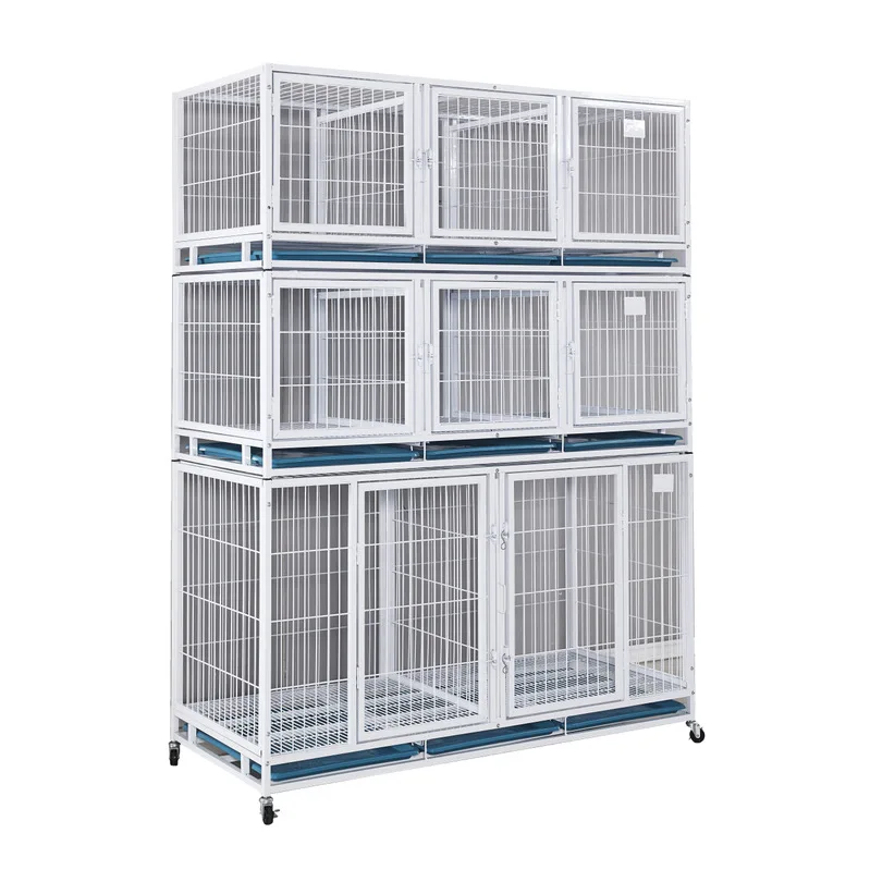 

Foster cage cat cage dog cage pet store cage female cage can be stacked with multiple layers of dog cage foster cabinet display