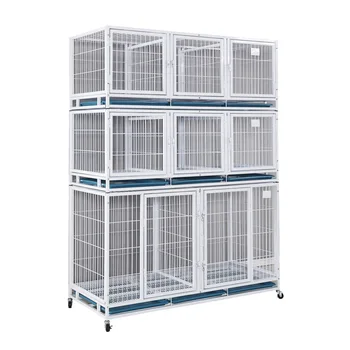 Foster cage cat cage dog cage pet store cage female cage can be stacked with multiple layers of dog cage foster cabinet display