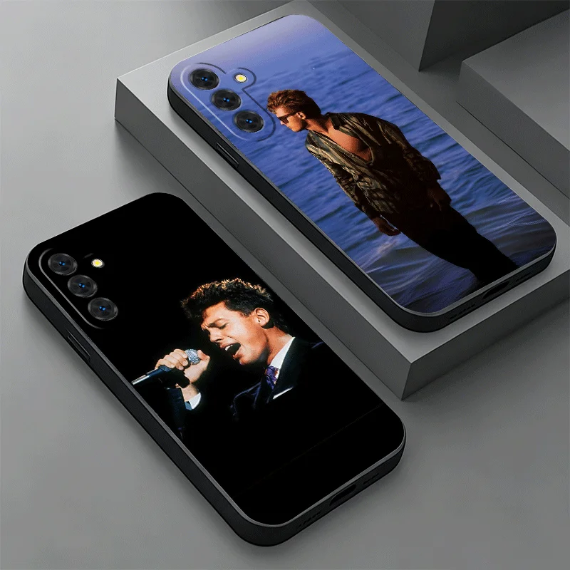 Soft Phone Case For Samsung A17 A37 A57 A16 A36 A56 A15 A35 A55 L-Luis M-Miguel Singer A14 A34 A54 A13 A33 A53 A27 A26 A25 A24 A
