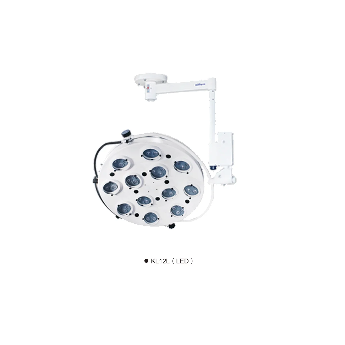 KELING-KL12L Medical ceiling shadowless Lampara Cielitica Scialitic operating led surgical lamp for hospital