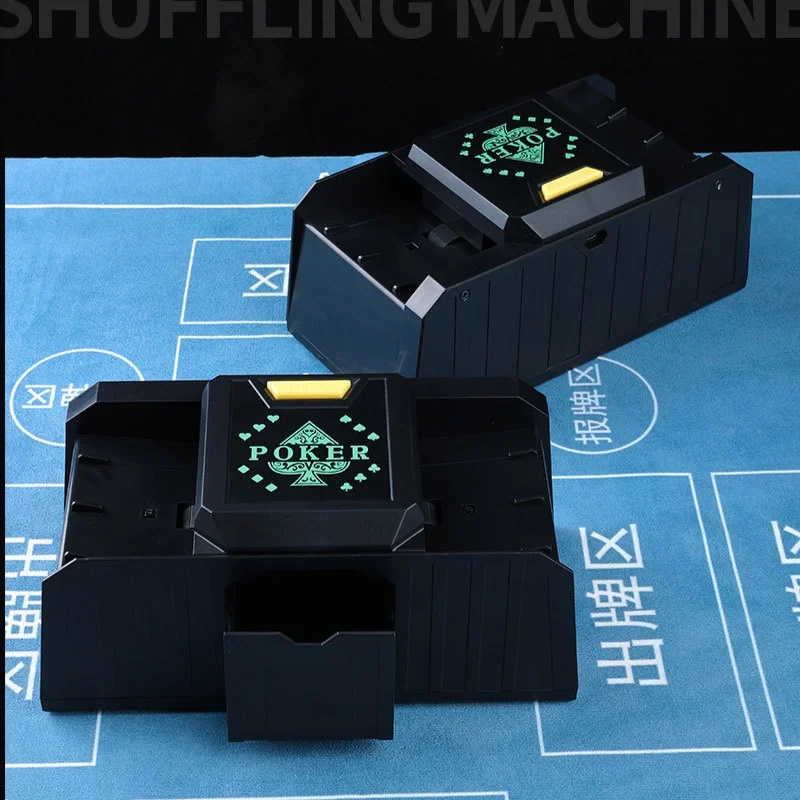 Giochi di carte Giocattoli Hobby Il nuovo gioco da tavolo Shuffler Texas Hold'em ha un semplice funzionamento di arresto di avvio automatico
