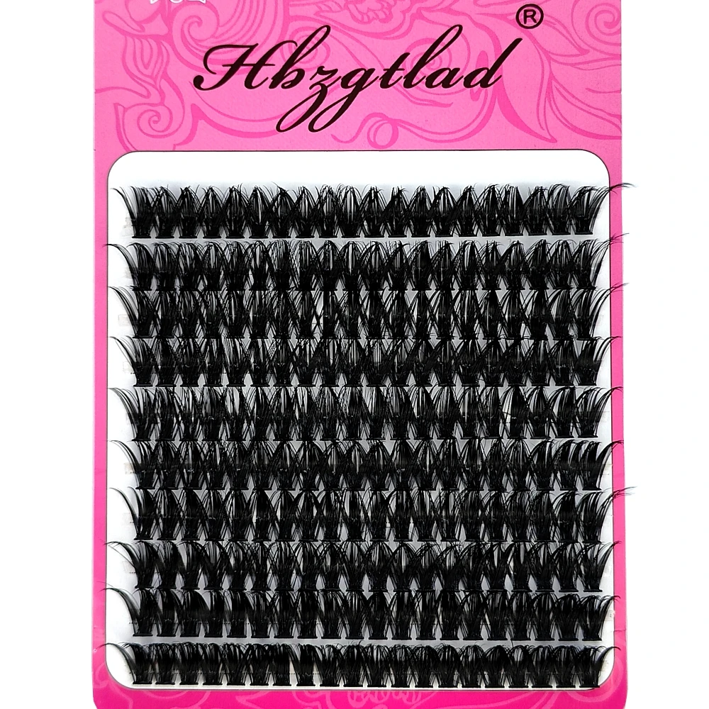 New Segmented Eyelashes Mink Eyelashes Bundles Natural Eyelash extension 3DRussia Volume Individual Eyelash Cluster Makeup Tools