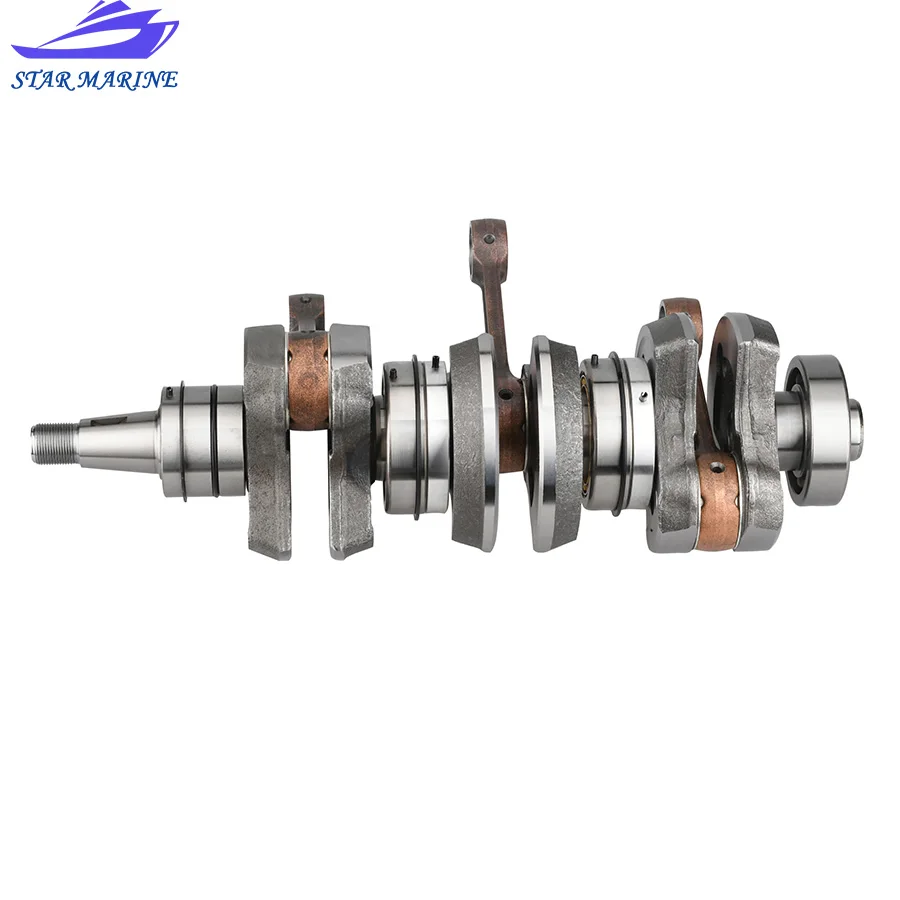 6K5-11400-00 Crankshaft Assy For Yamaha 60HP 70HP Outboard Motor 2 Stroke 6K5-11400 boat motor