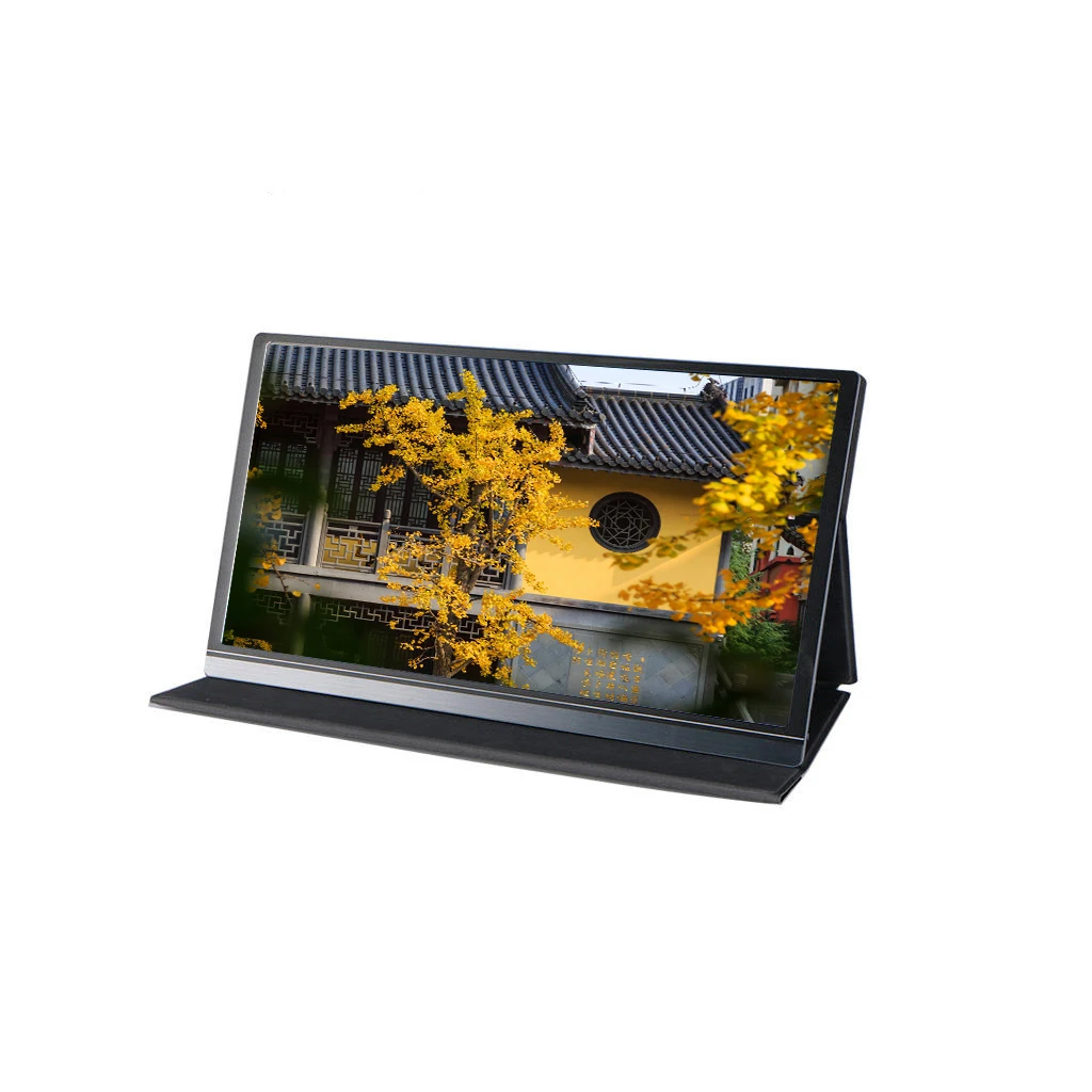 

15,6-дюймовый портативный дисплей, оснащенный двумя динамиками, IPS-экраном FHD 1080P, C-образным мини-портативным дисплеем высокой четкости