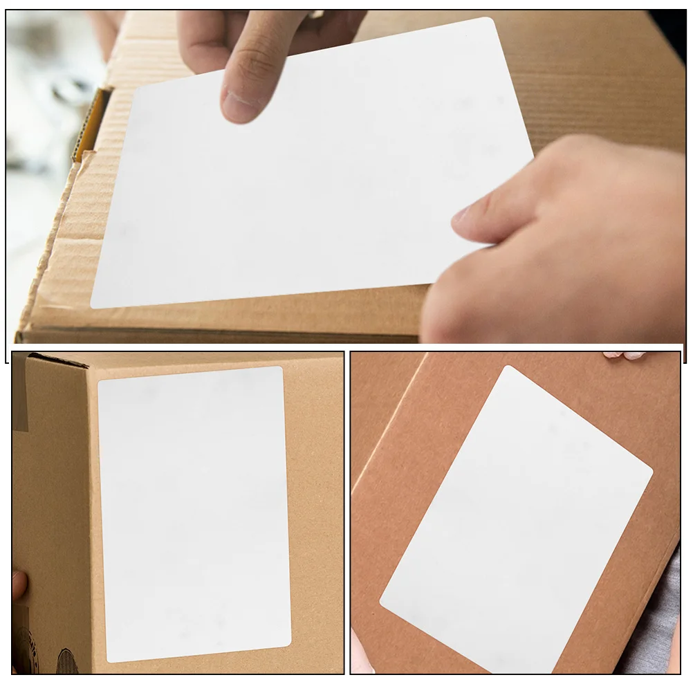 

1 Roll Thermal Label Self Adhesive Blank Sticker Label for Shipping Parcel Price Name Tag Stickers