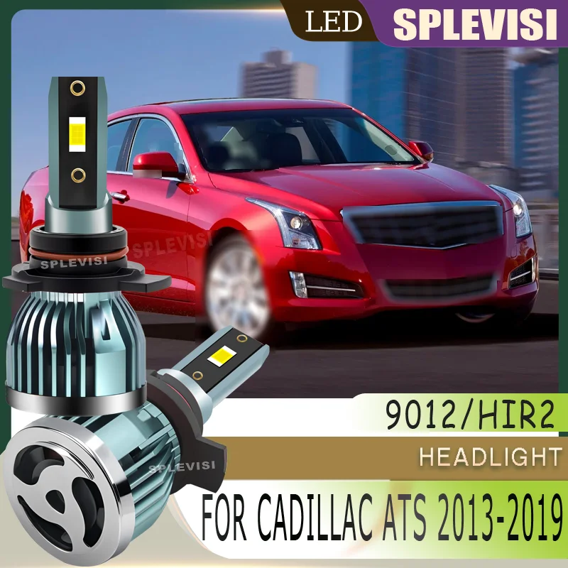

Высококачественные светодиодные фары для ночного вождения с простой установкой, длительным сроком службы, 9012, для CADILLAC ATS 2013-2019